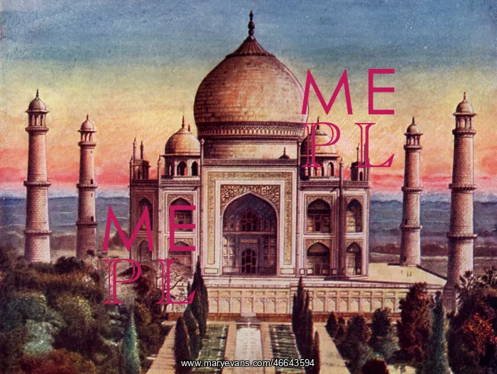  : INDIA / TAJ MAHAL