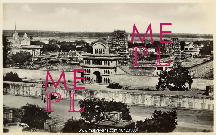 : India - Vrindavan, Uttar Pradesh - The Seth Temple : India - Vrindavan, Uttar Pradesh - The Seth Temple