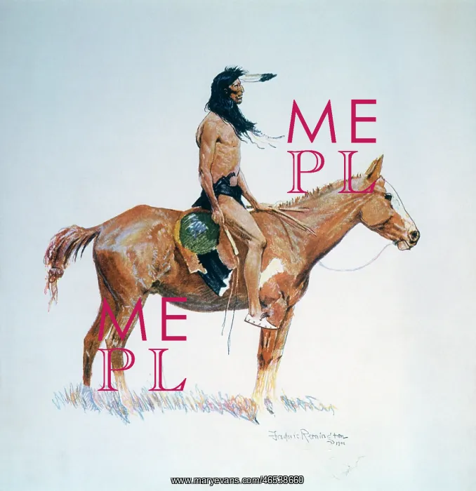  : Indian Brave on Horseback