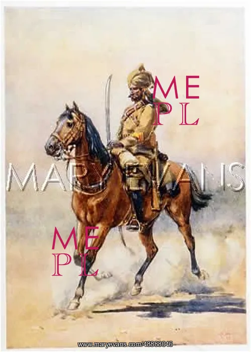 : INDIAN CAVALRYMAN 1911 : INDIAN CAVALRYMAN 1911