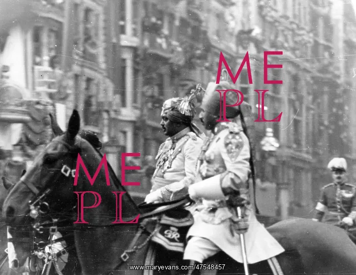 : Indian Cavalrymen at Coronation George VI : Indian Cavalrymen at Coronation George VI