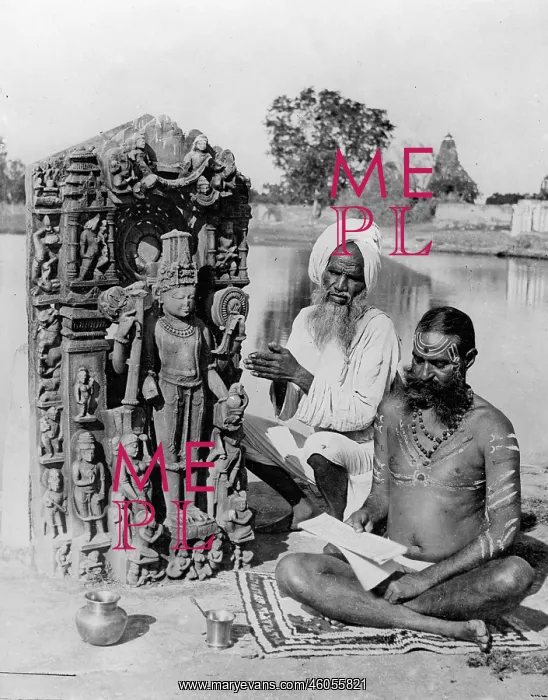 : Indian chaplains at morning prayer : Indian chaplains at morning prayer
