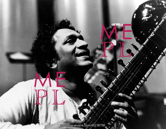  : Indian composer and sitar player Ravi Shankar, ?