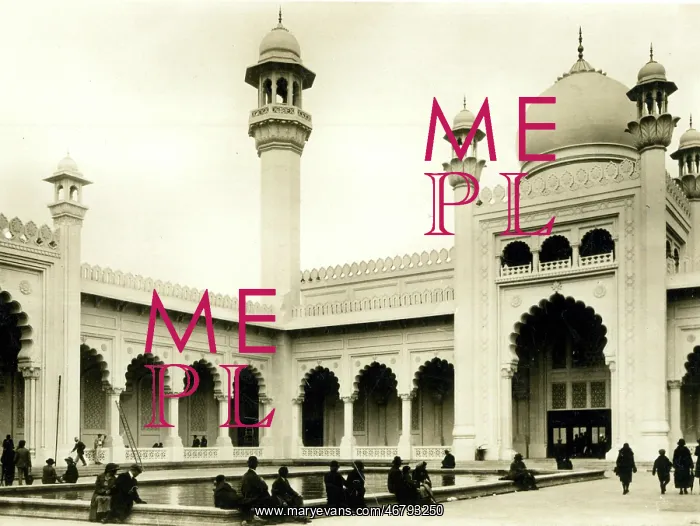 : Indian Courtyard, British Empire Exhibition, Wembley : Indian Courtyard, British Empire Exhibition, Wembley