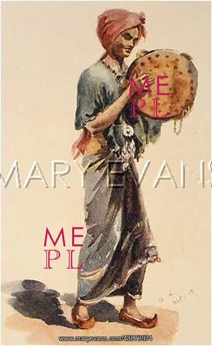 : INDIAN CYMBAL PLAYER : INDIAN CYMBAL PLAYER