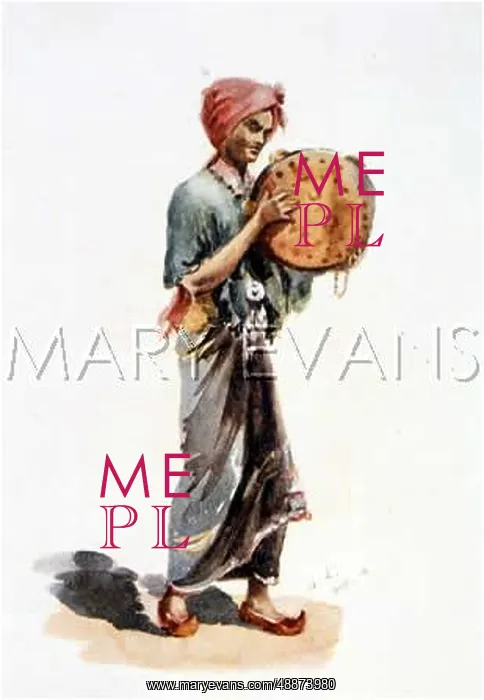 : INDIAN CYMBAL PLAYER : INDIAN CYMBAL PLAYER