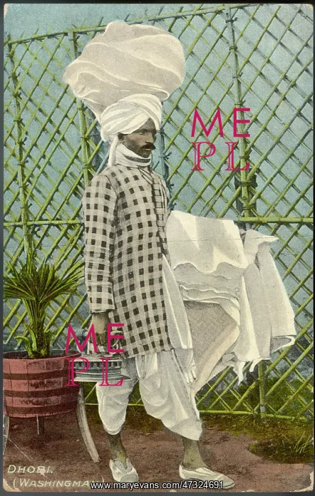 : AN INDIAN DHOBI : AN INDIAN DHOBI