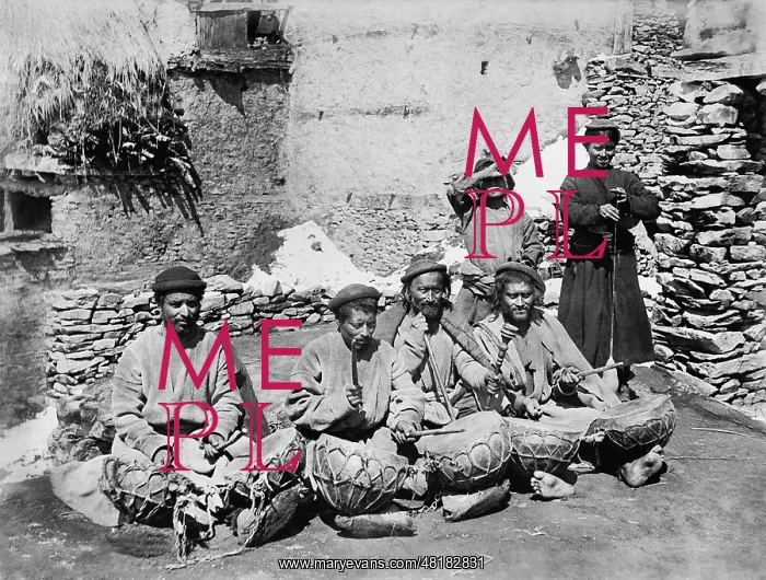: Indian drummers, 1913 : Indian drummers, 1913