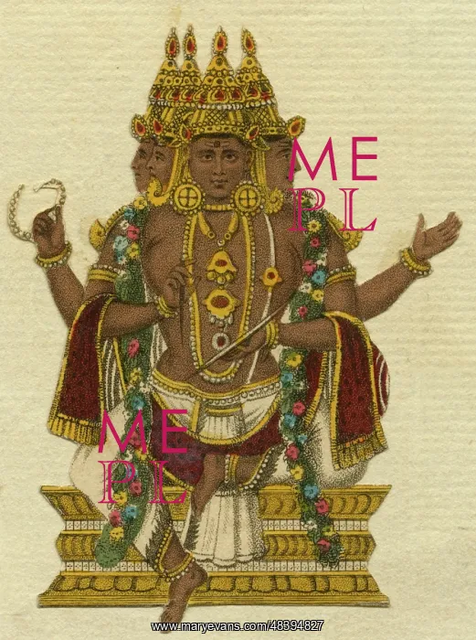 : Indian Hindu Triad, Great Trinity of Gods : Indian Hindu Triad, Great Trinity of Gods