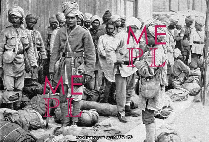 : An Indian labour corps during World War I : An Indian labour corps during World War I