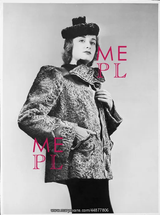 : INDIAN LAMB COAT 1930S : INDIAN LAMB COAT 1930S