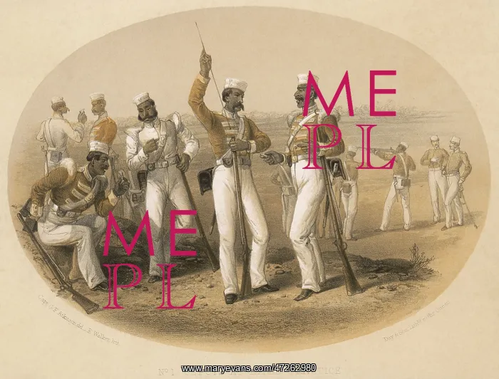 : INDIAN MUTINY, SOLDIERS : INDIAN MUTINY, SOLDIERS