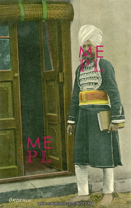 : Indian Orderly : Indian Orderly