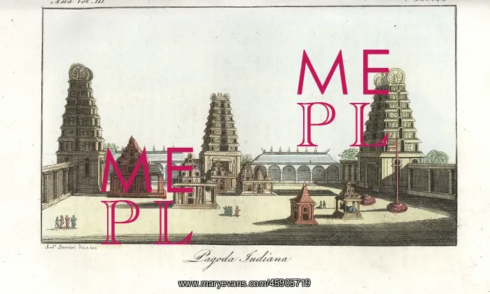 : Indian pagodas to Vishnu and Lakshmi within : Indian pagodas to Vishnu and Lakshmi within