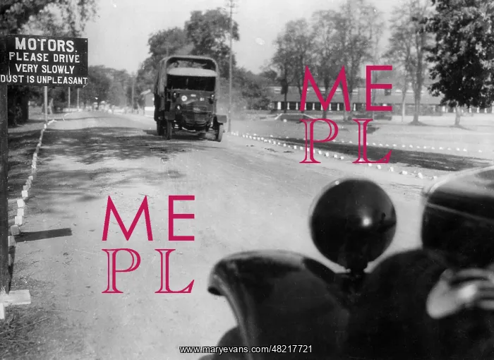  : Indian road, 1930