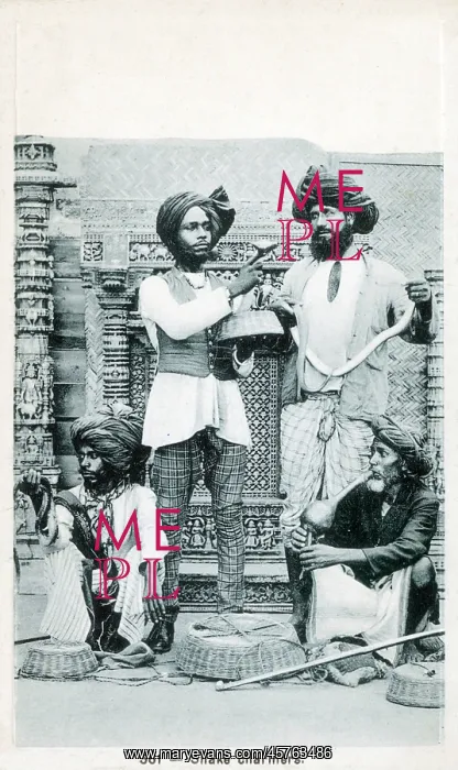  : Indian snake charmers