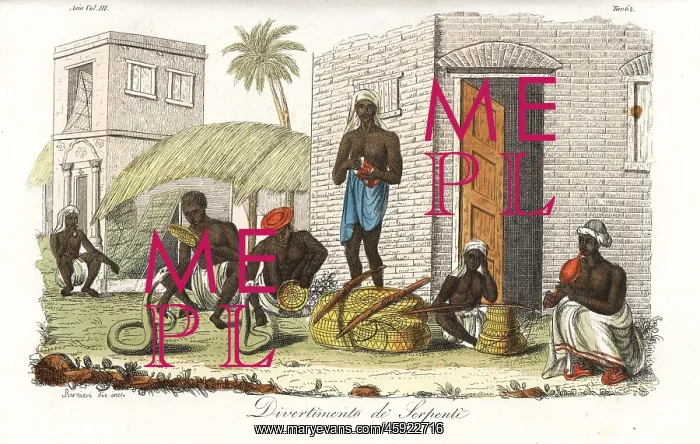 : Indian snake charmers : Indian snake charmers
