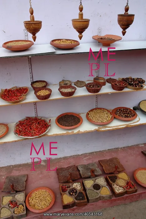 : Indian spices on display in Kerala : Indian spices on display in Kerala
