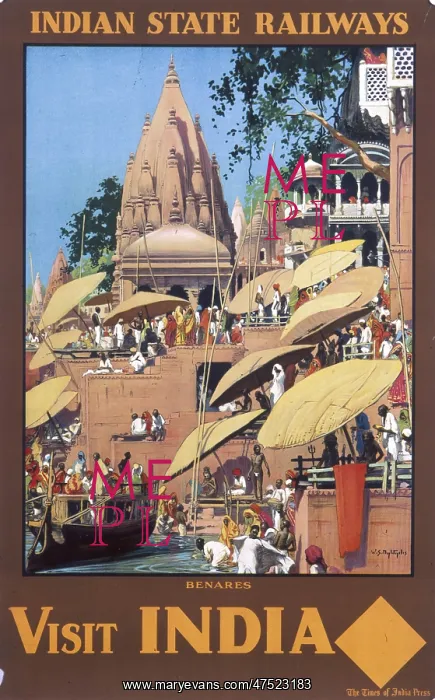 : Indian State Railways poster : Indian State Railways poster