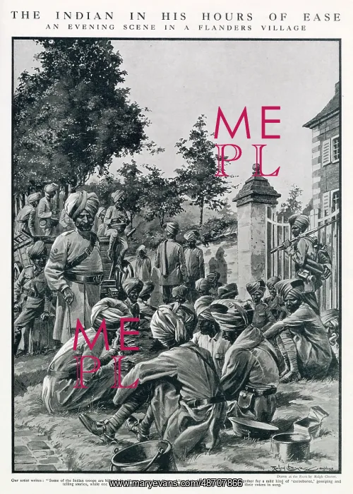 : Indian Troops in Flanders 1915 : Indian Troops in Flanders 1915