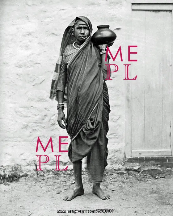 : Indian woman carrying a jar : Indian woman carrying a jar