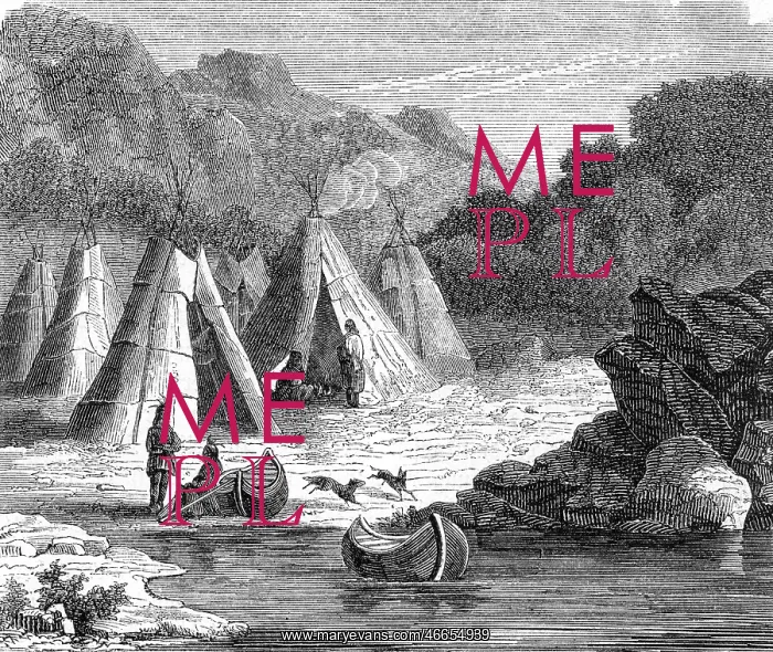  : Indians in teepees