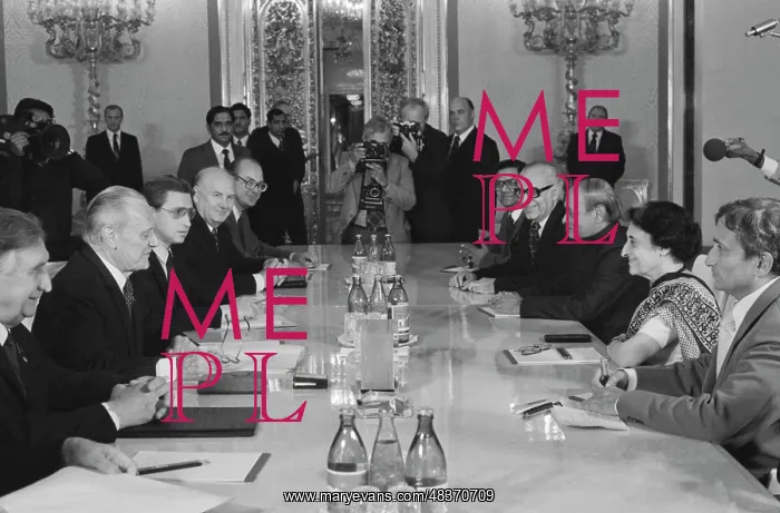 : Indira Gandhi Visiting USSR : Indira Gandhi Visiting USSR