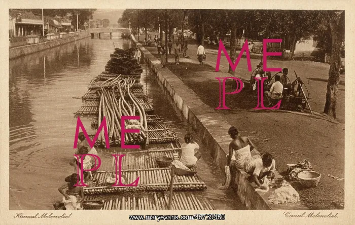 : Indonesia - Java - Jakarta - Molenvliet Canal : Indonesia - Java - Jakarta - Molenvliet Canal