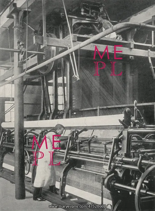  : Industrial lacemaking machine, Nottingham