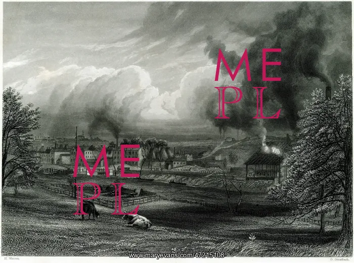 : Industrial Landscape - 19th century : Industrial Landscape - 19th century