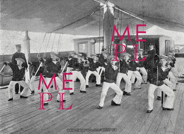 : Industrial Training Ship Shaftesbury - Cutlass Drill : Industrial Training Ship Shaftesbury - Cutlass Drill