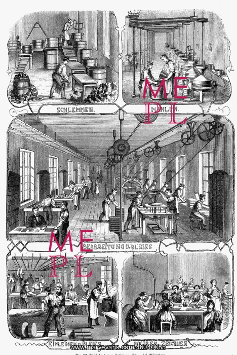 : industry, stationery, pencils, steps of production : industry, stationery, pencils, steps of production