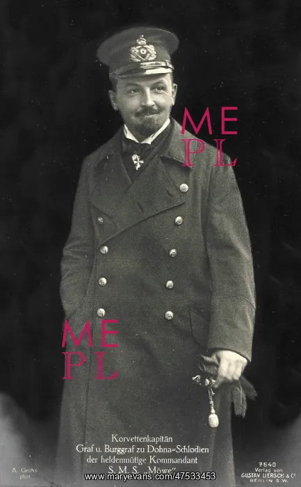  : Infamous German captain of the SMS Mowe