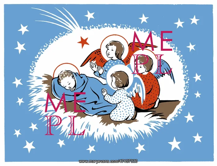 : Infant Jesus with three little Angels : Infant Jesus with three little Angels