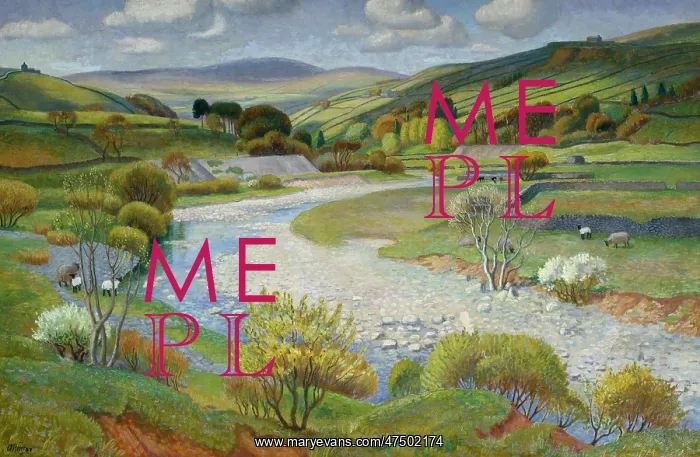 : Infant Tyne at Carrigyl ' landscape : Infant Tyne at Carrigyl ' landscape