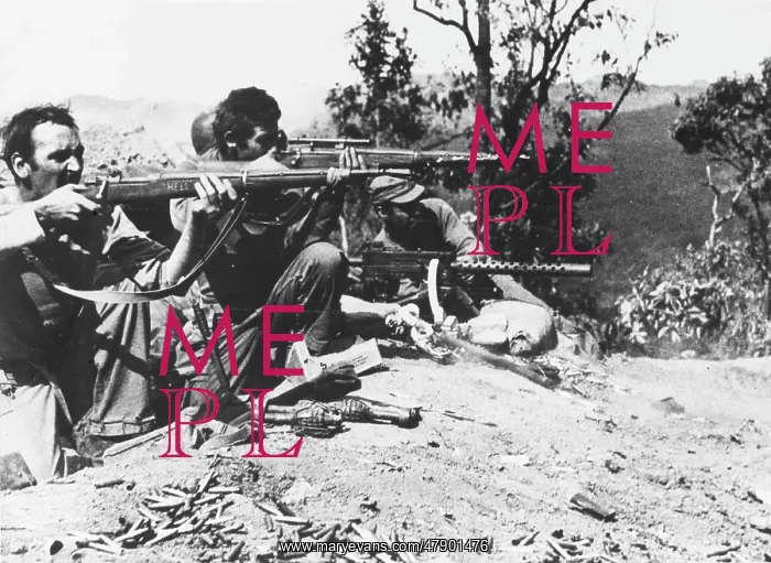  : Infantrymen of the U.S. Mars Task Force - 1944