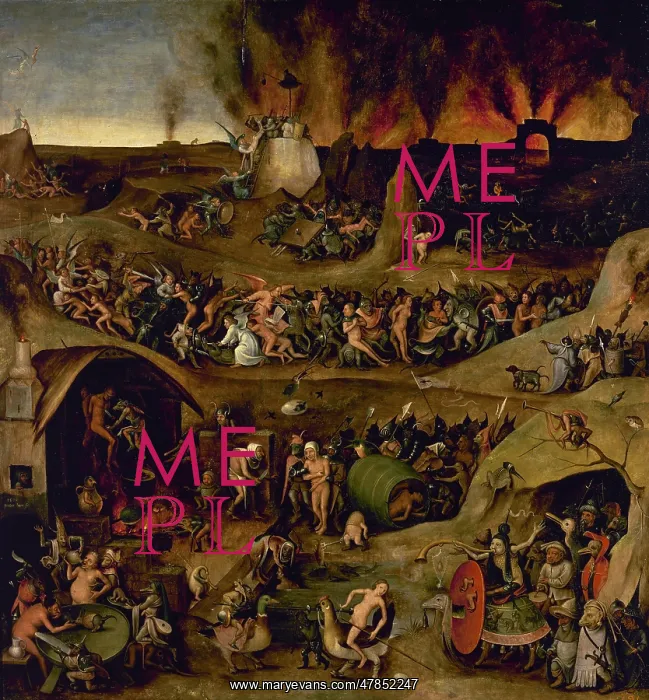 : Inferno, 1570, by Pieter Huys : Inferno, 1570, by Pieter Huys