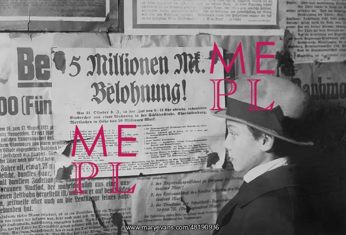 : Inflation, 1922 : Inflation, 1922