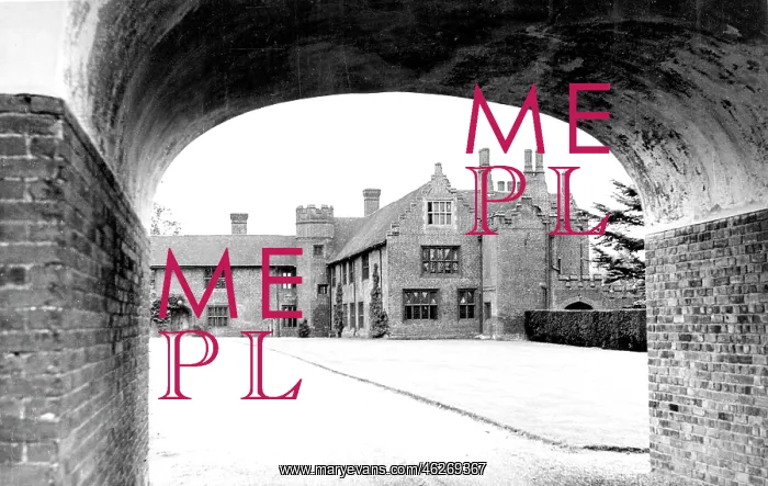  : Ingatestone, the Hall, Gateway and Courtyard c1955