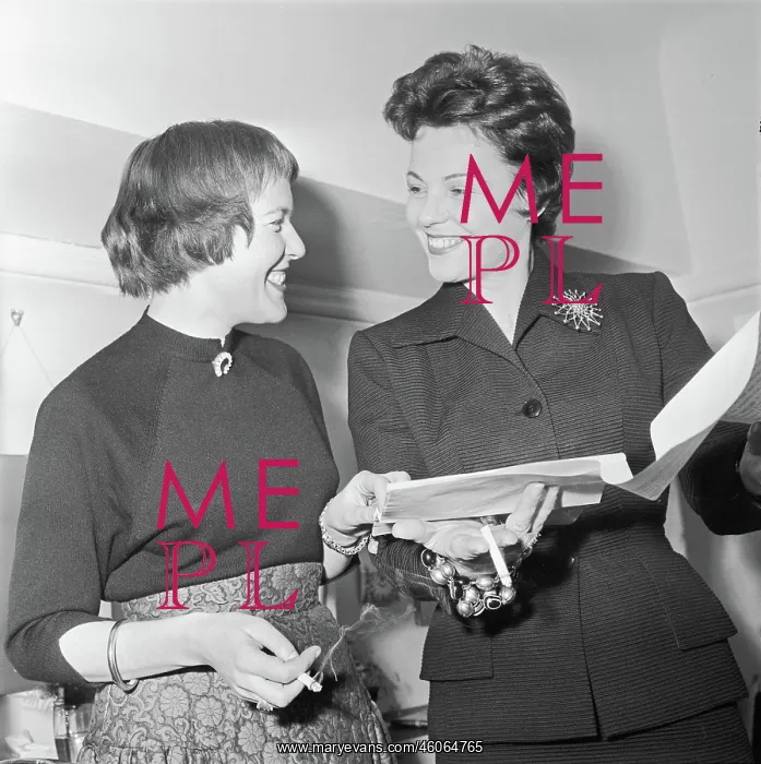  : Ingeborg Bachmann and Hilde Krahl