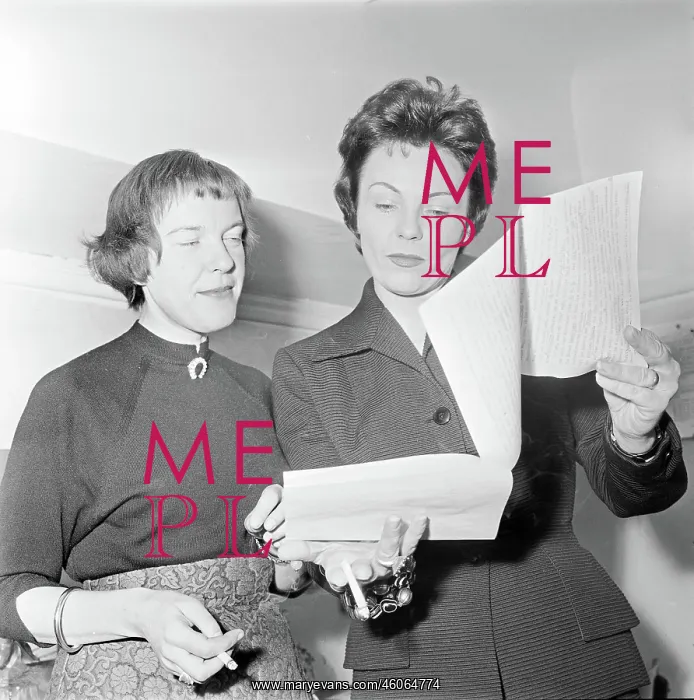  : Ingeborg Bachmann and Hilde Krahl