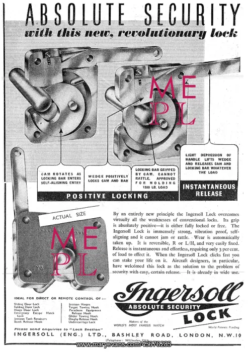 : Ingersoll Locking Devices : Ingersoll Locking Devices