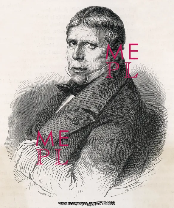  : INGRES. JEAN-AUGUSTE-DOMINIQUE INGRES (1780 - 1867), French artist