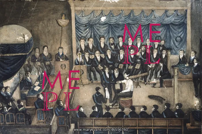  : Initiation of a freemason