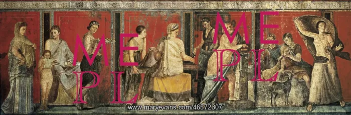 : Initiation into the mysterious Dionysian cult : Initiation into the mysterious Dionysian cult