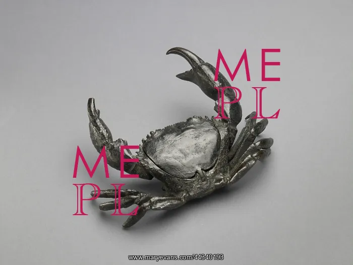  : Inkstand in form of a crab