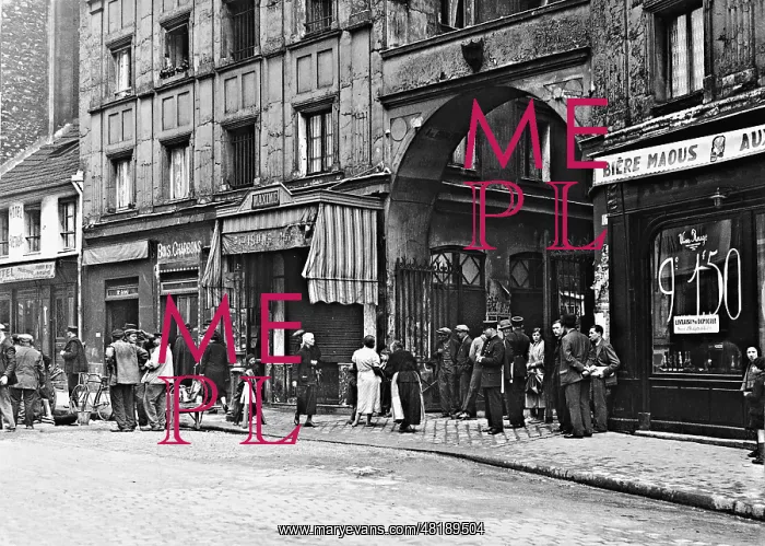 : Inner-city Paris, 1934 : Inner-city Paris, 1934