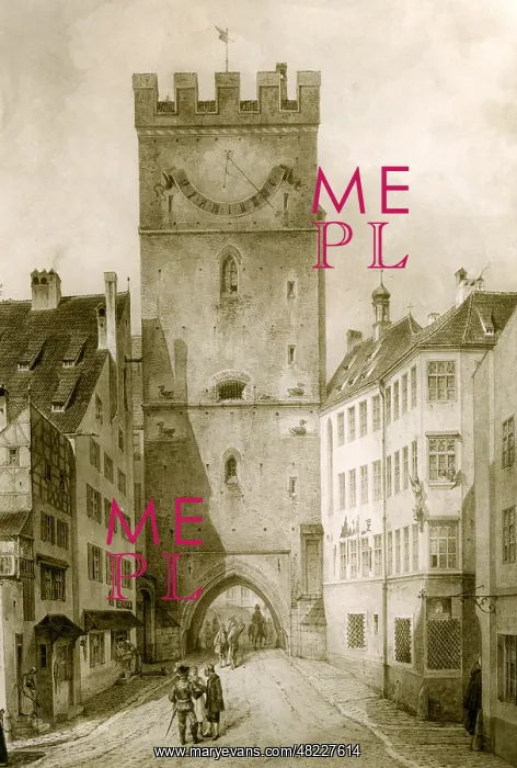 : Inneres Sendlinger Tor (Inner Sendling Gate) in Munich : Inneres Sendlinger Tor (Inner Sendling Gate) in Munich
