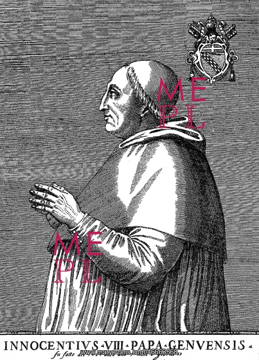 : Innocent VIII (Gianbattista Cibo), 1432 - 25.7.1492 : Innocent VIII (Gianbattista Cibo), 1432 - 25.7.1492
