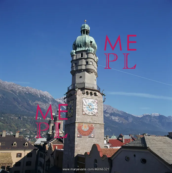 : Innsbruck. The Townhall of Innsbruck, Tyrol. Photograph. Around 1990 : Innsbruck. The Townhall of Innsbruck, Tyrol. Photograph. Around 1990